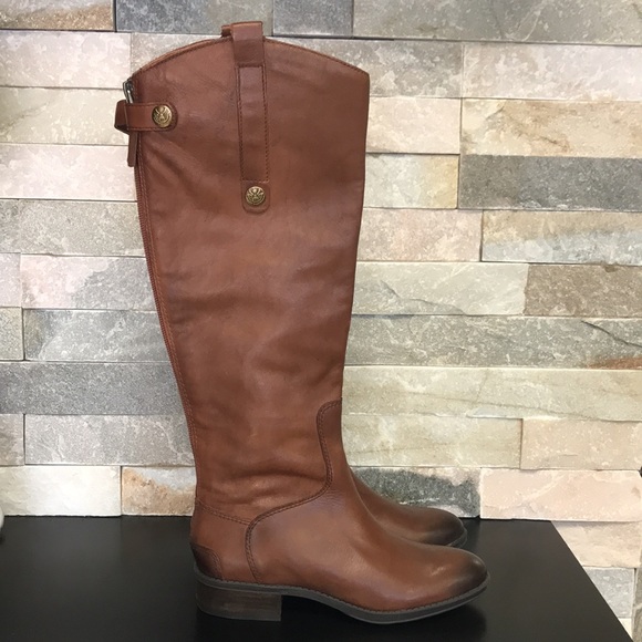 💥  Sam Edelman Penny Riding Leather Boots - Picture 6 of 13